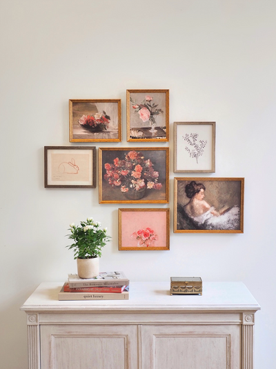 Elegant Recline Framed Canvas Print | 11x14 - The Cross Decor & Design