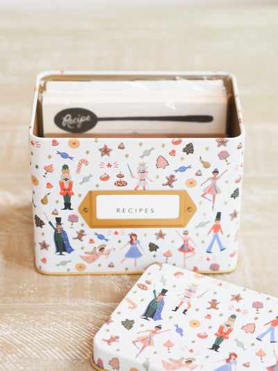 Nutcracker Recipe Tin