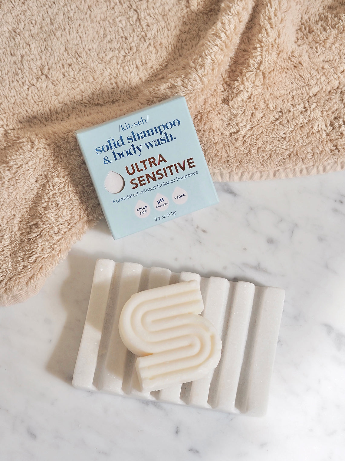 Ultra Sensitive Shampoo & Body Wash Bar | Fragrance Free