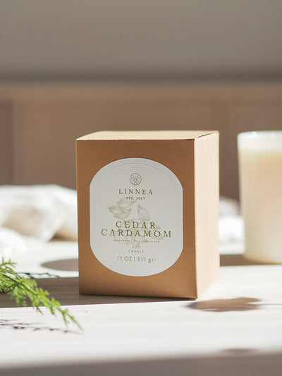Cedar Cardamom 2 Wick Candle