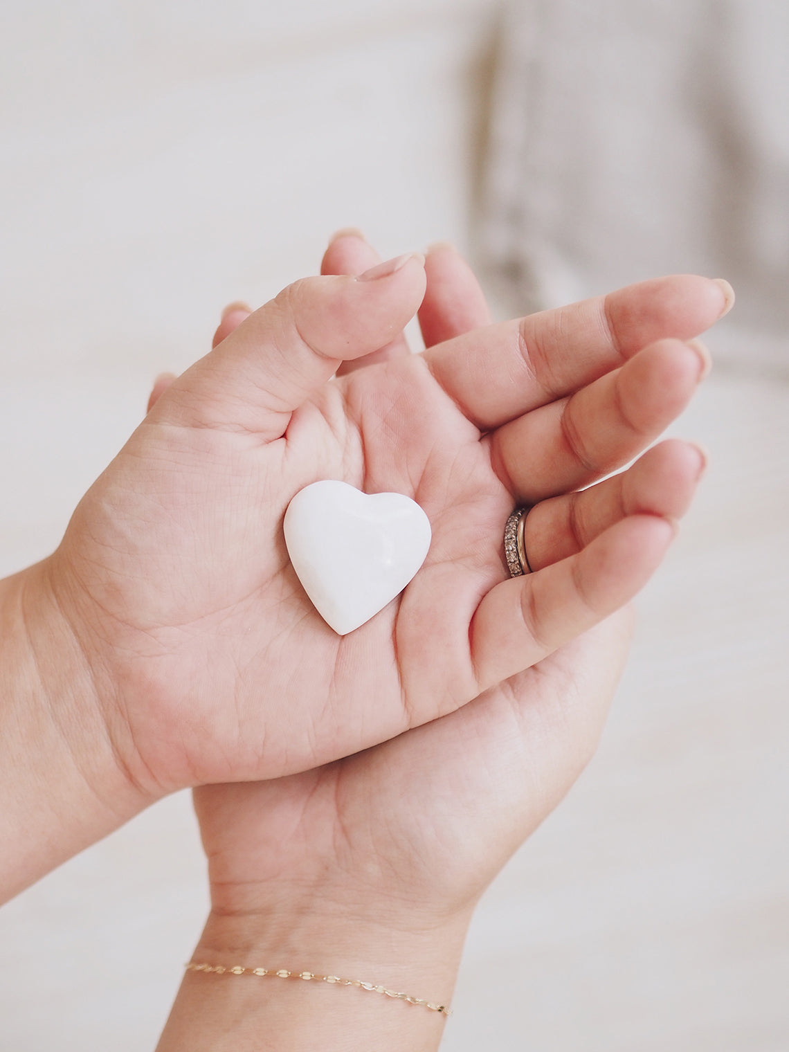 Petite Marble Heart - The Cross Decor & Design