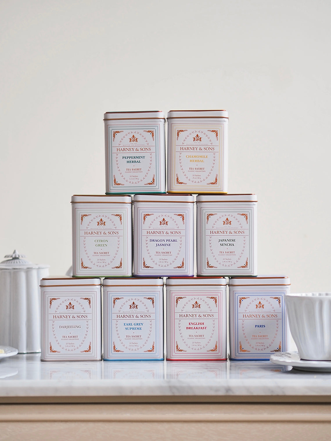 Peppermint Herbal Tea Tin - The Cross Decor & Design