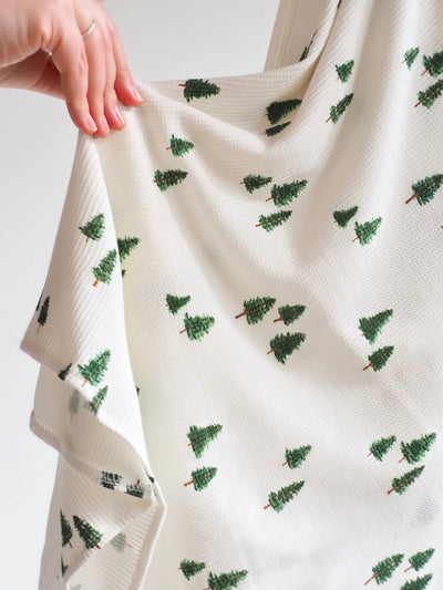 Tiny Forest Swaddle Blanket