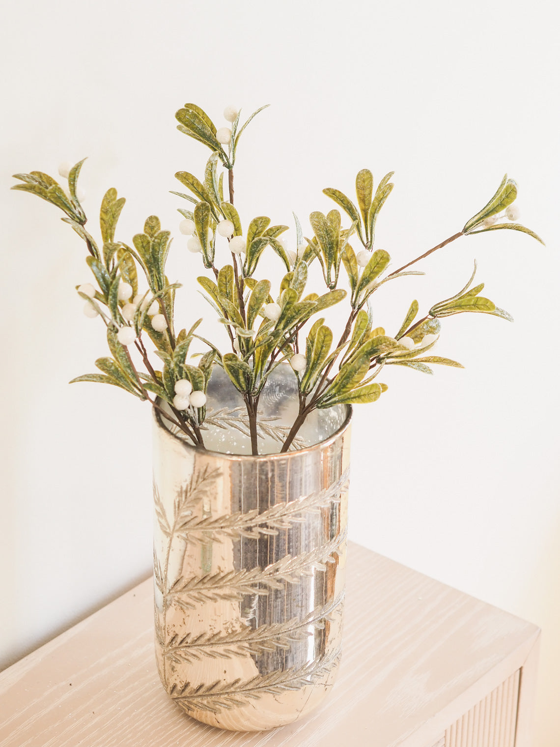 Mistletoe Branch Pick - The Cross Decor & Design