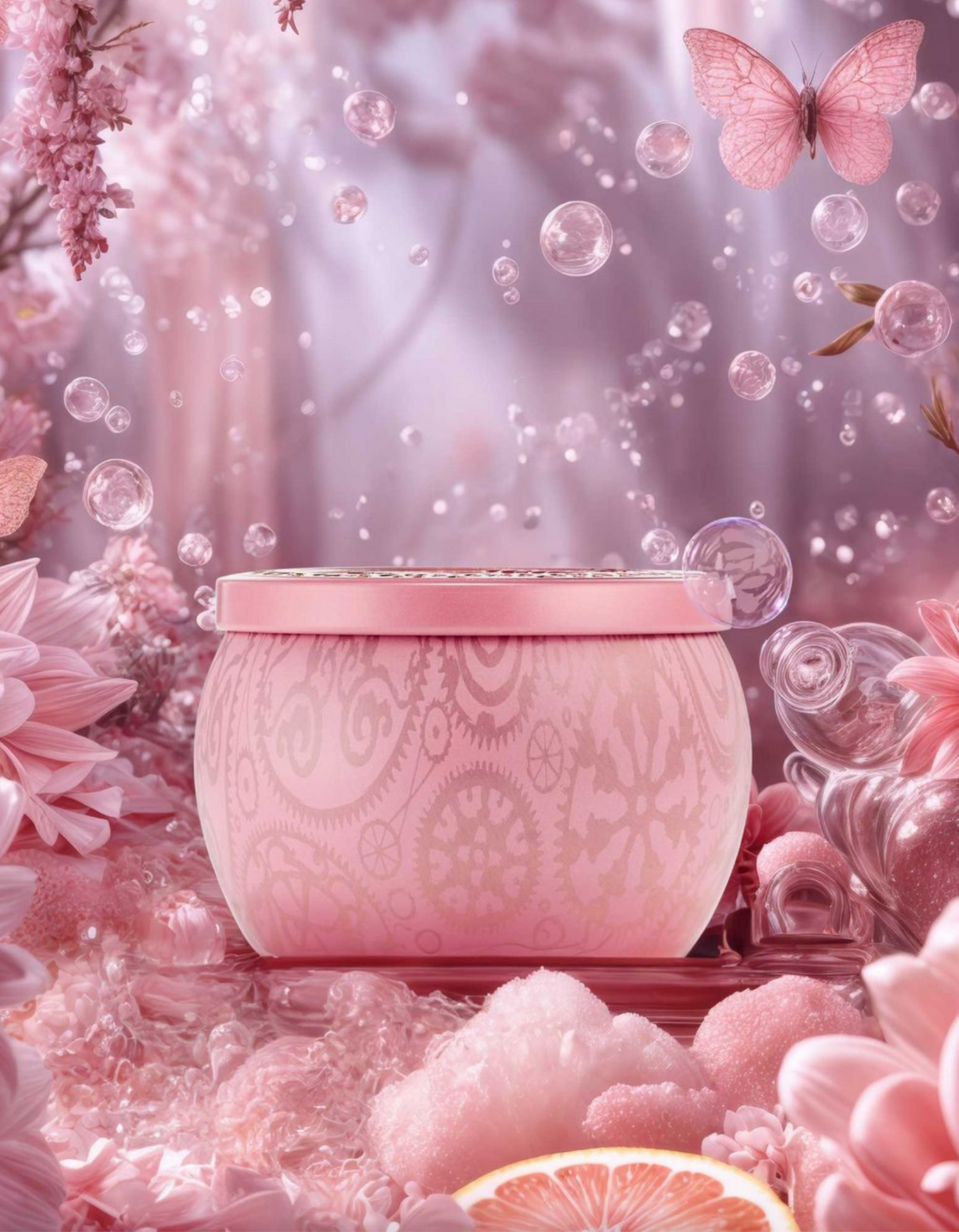 Perfectly Pink Yuzu Mini Tin Candle