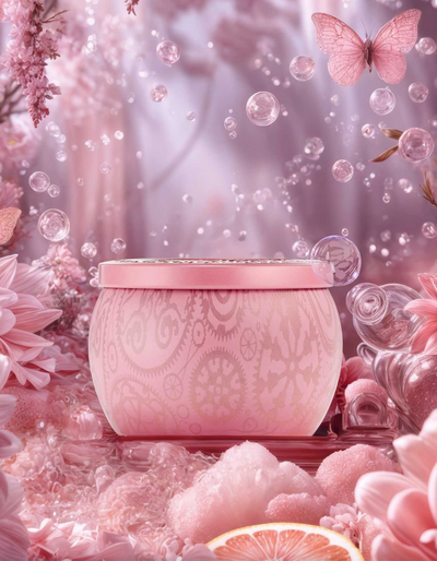 Perfectly Pink Yuzu Mini Tin Candle