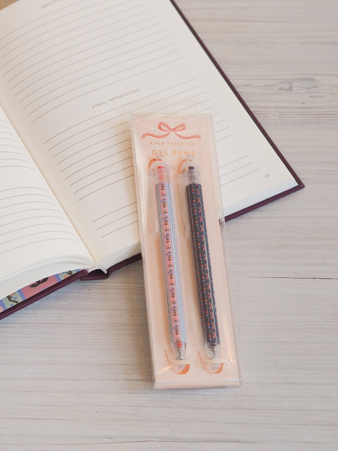 Ladies Night Book Club Gel Pen Set of 2