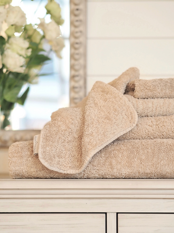 Avalon Abyss Superpile Towels | Linen | The Cross Decor & Design