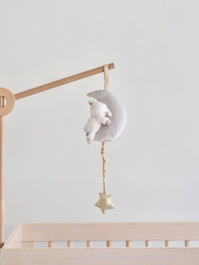 Little Lamb & Moon Musical Mobile - The Cross Decor & Design