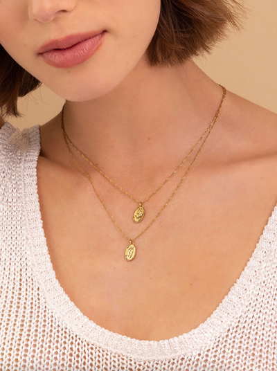 Lily of the Valley Pendant Necklace | May - The Cross Decor & Design