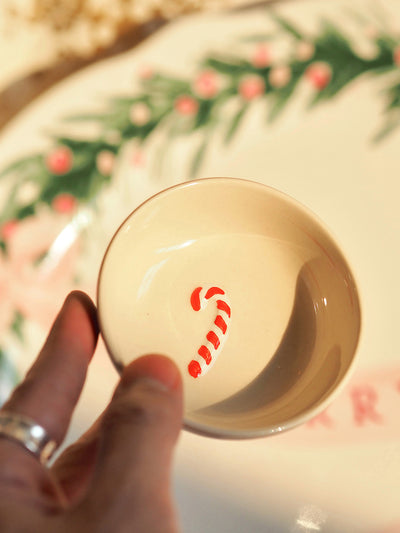 Candy Cane Pinch Bowl