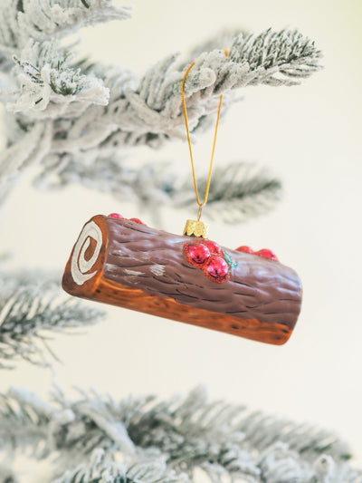 Buche De Noel Ornament