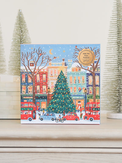 Tinsel City 500 Piece Puzzle