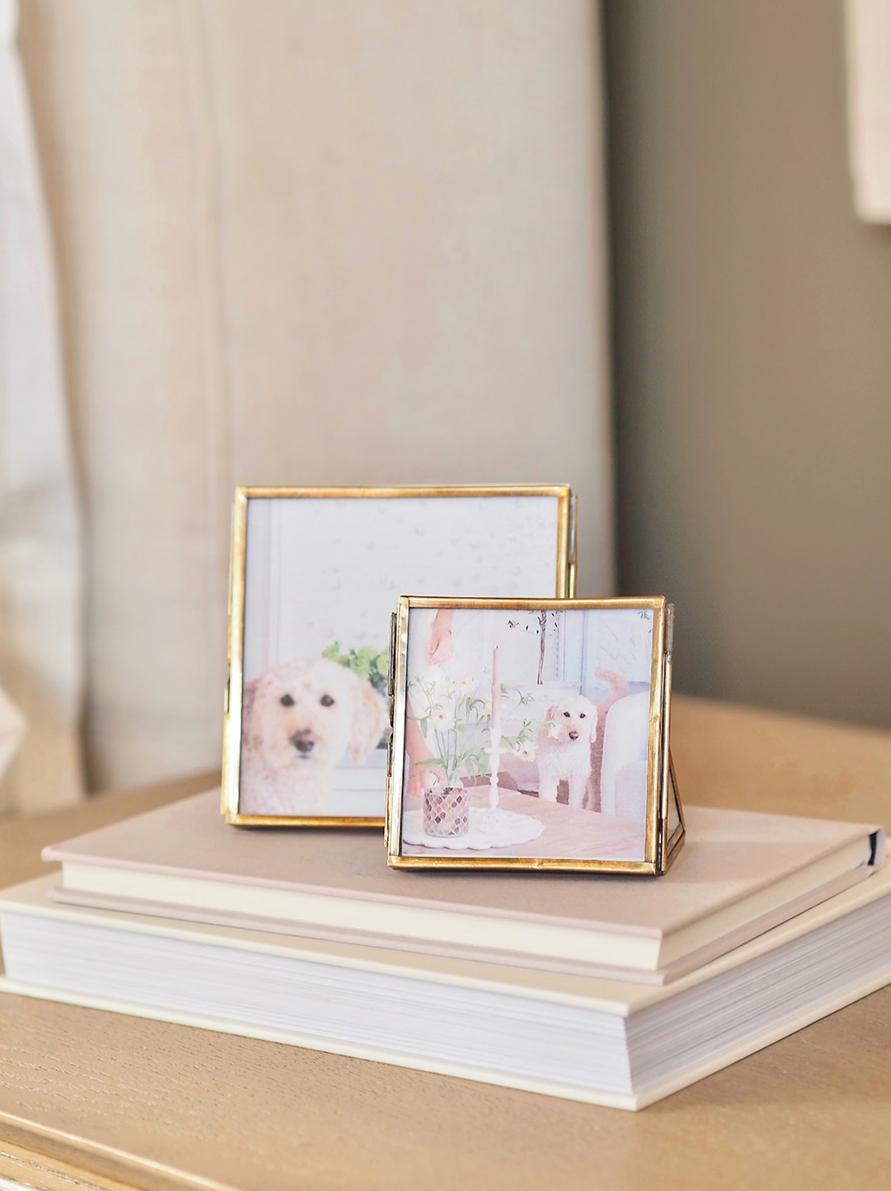 Solène Gold Frame | Square - The Cross Decor & Design