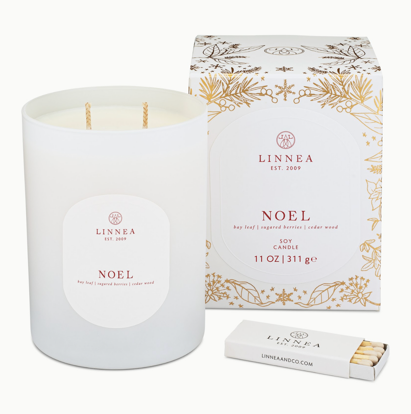 Noel 2 Wick Candle