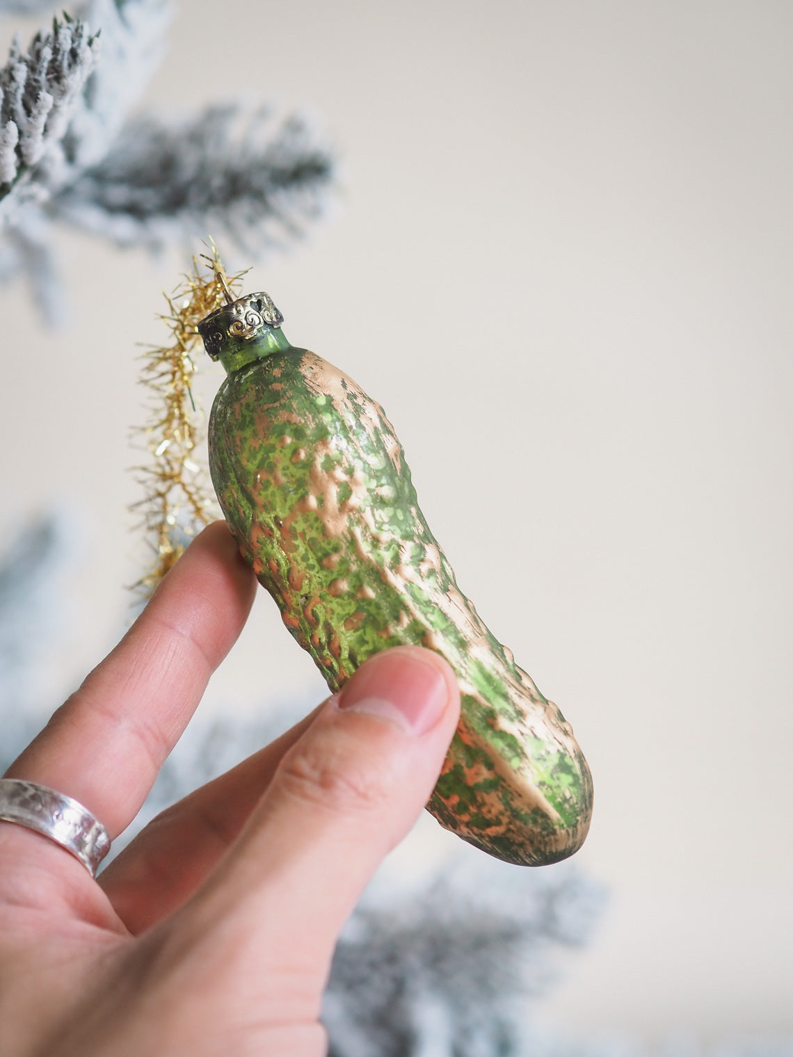 Vintage Pickle Ornament