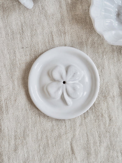 Chance Clover Incense Holder - The Cross Decor & Design