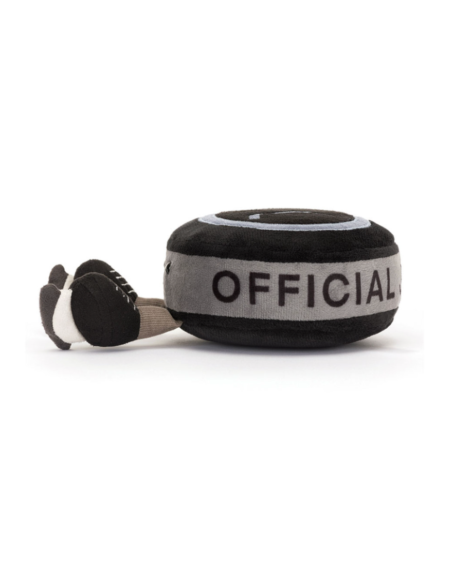 Jellycat Amuseables Sports Ice Hockey Puck - The Cross Decor & Design