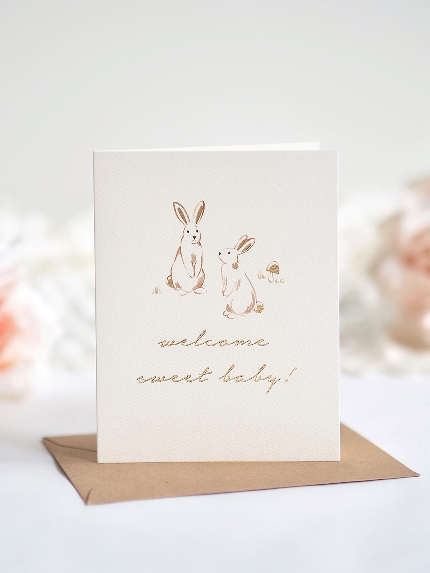 Bunnies Baby Greeting Card - The Cross Decor & Design