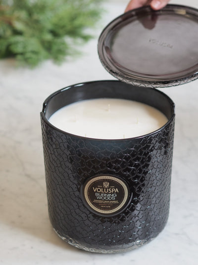 Burning Woods 5 Wick Hearth Candle