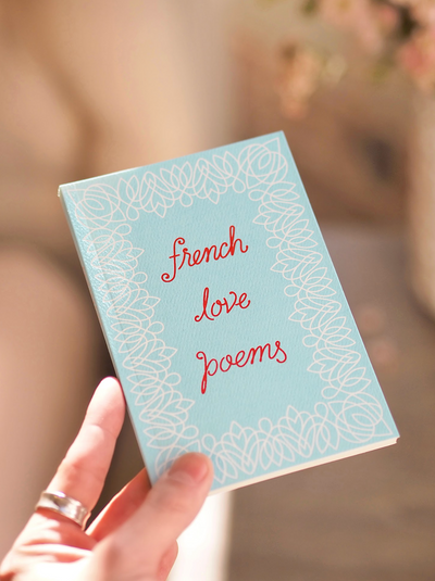 French Love Poems Book - The Cross Decor & Design