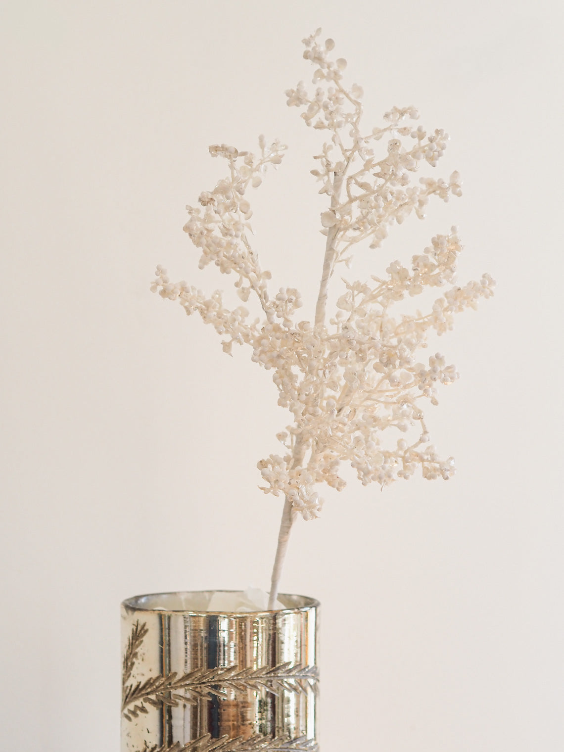 Snowy White Berry Stem - The Cross Decor & Design