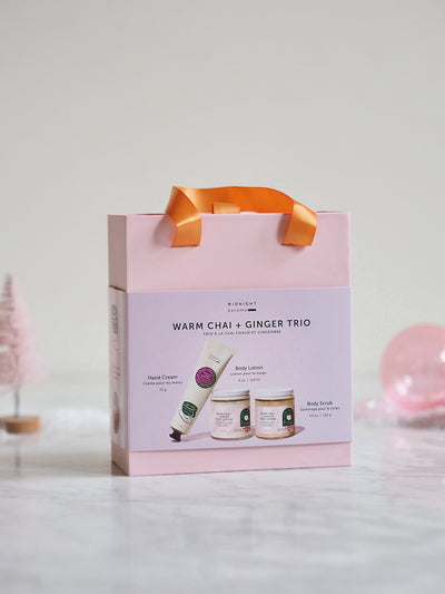 Warm Chai & Ginger Trio Gift Set