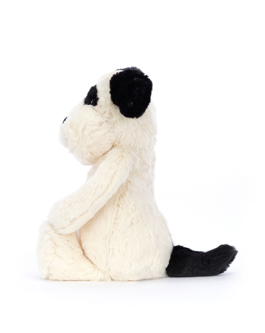 Jellycat Bashful Black & Cream Puppy