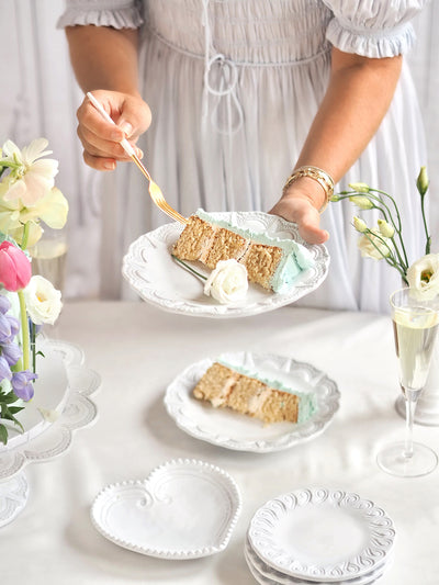 Incanto Lace Dishware Collection - The Cross Decor & Design