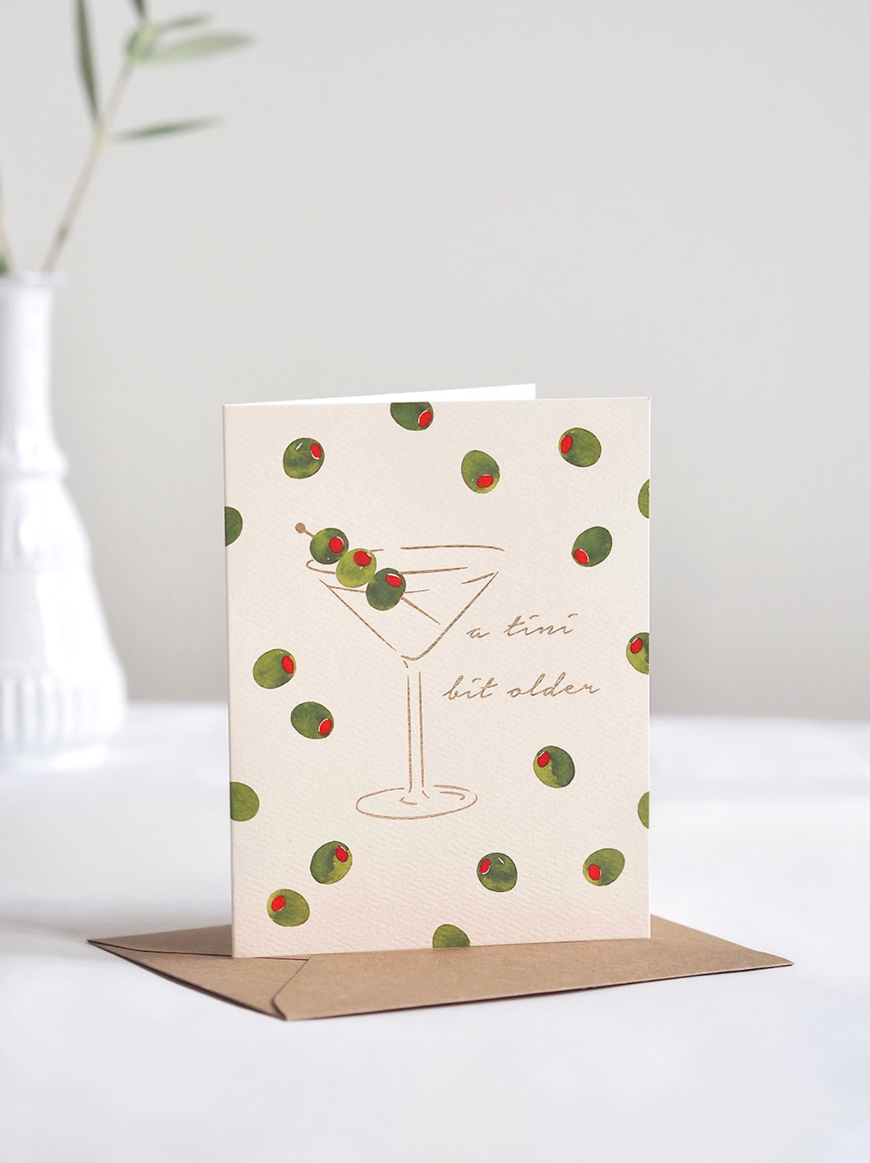 Tini Bit Older Birthday Card