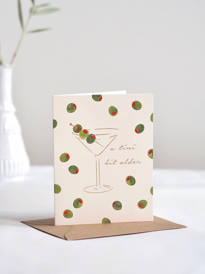 Tini Bit Older Birthday Card