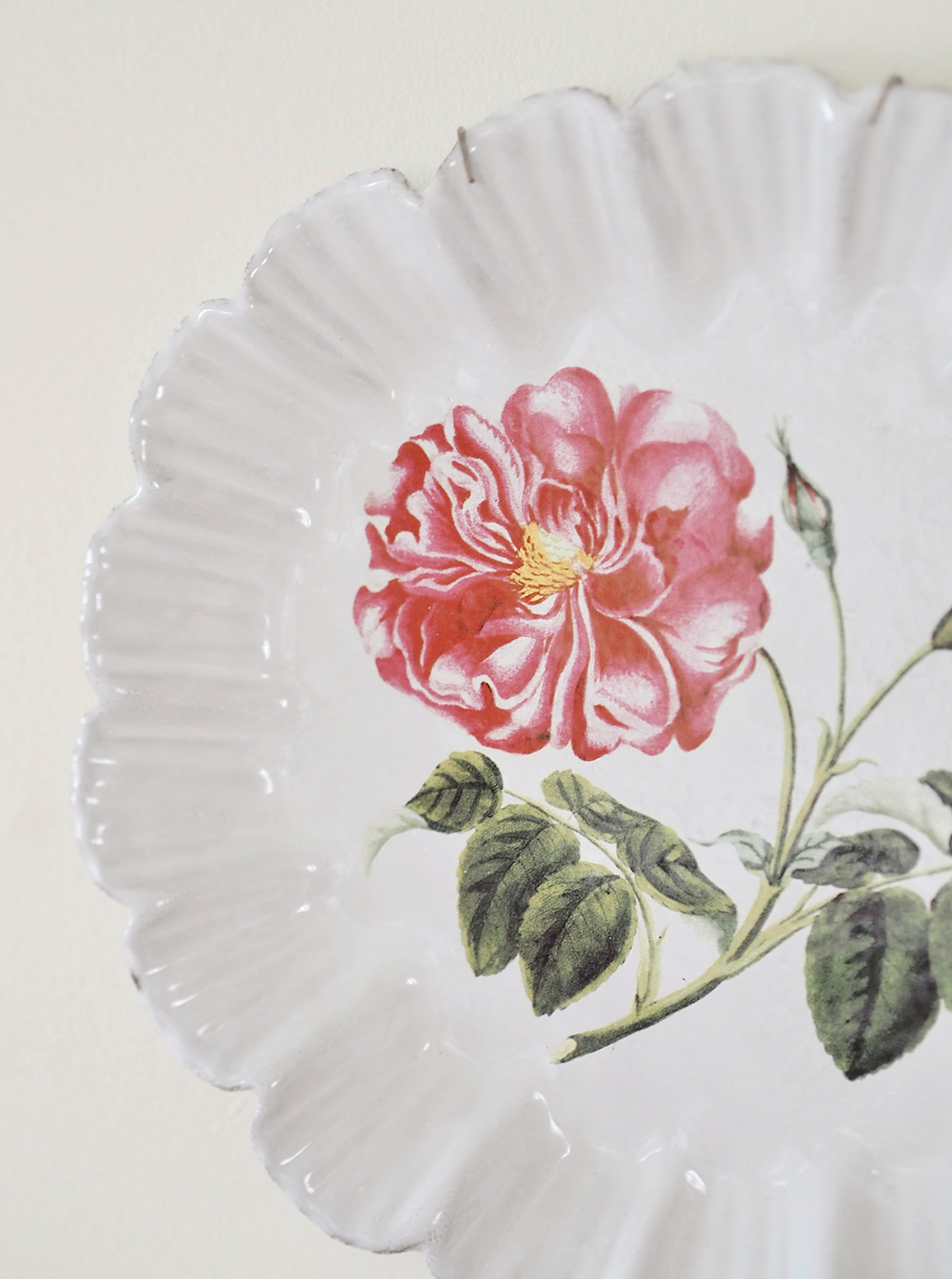 Rose Dinner Plate - The Cross Decor & Design