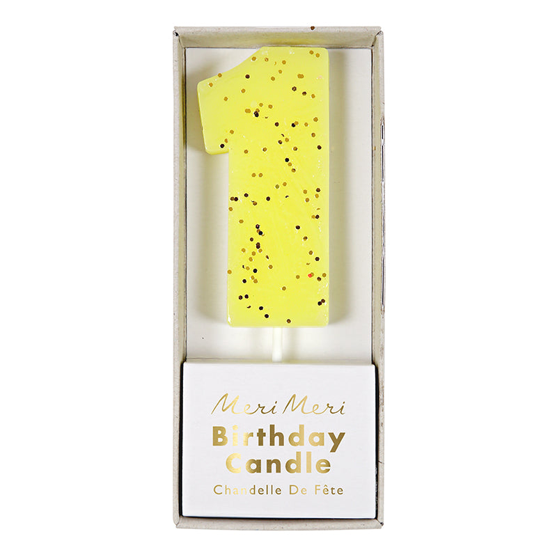 Number 1 Candle - The Cross Decor & Design