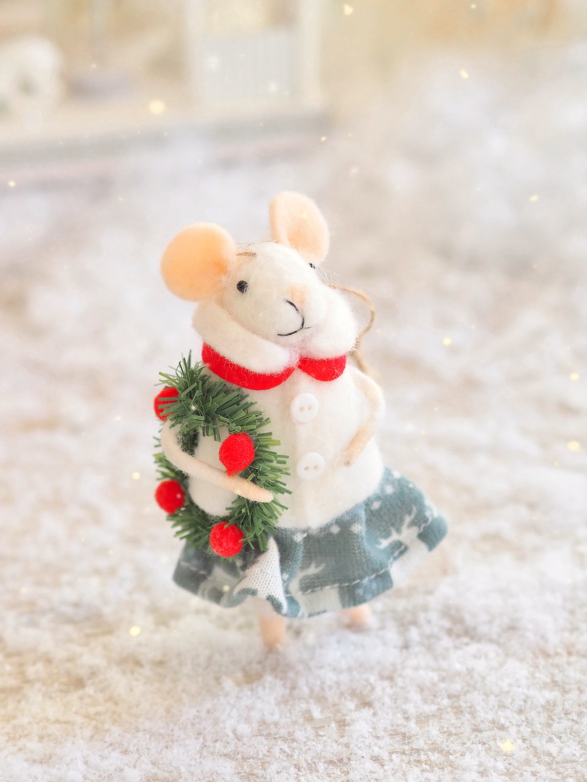 Traditional Tabitha Mouse Ornament
