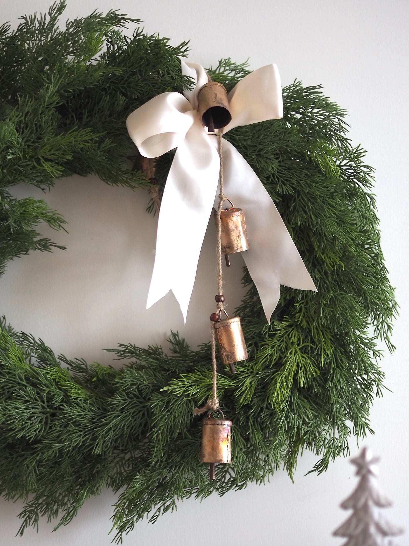 Hanging Bells w/ Wood Beads - The Cross Decor & Design