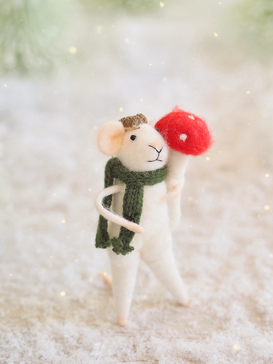 Foraging Franklin Mouse Ornament