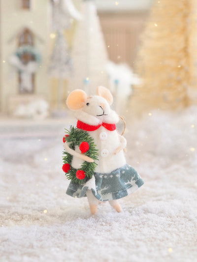 Traditional Tabitha Mouse Ornament