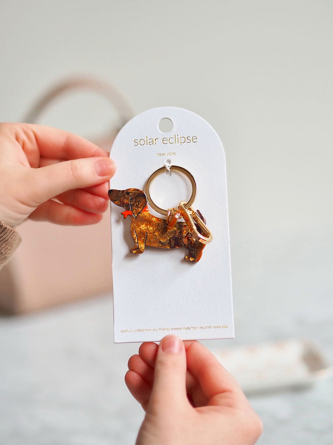 Dachshund Dog Bag Charm