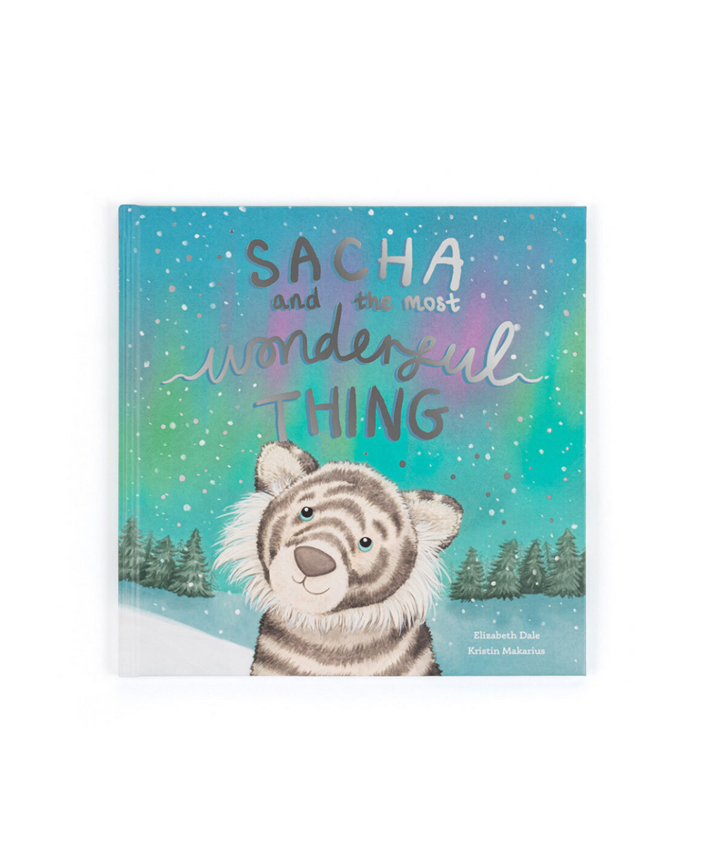 Jellycat Sacha and the Most Wonderful Thing Book