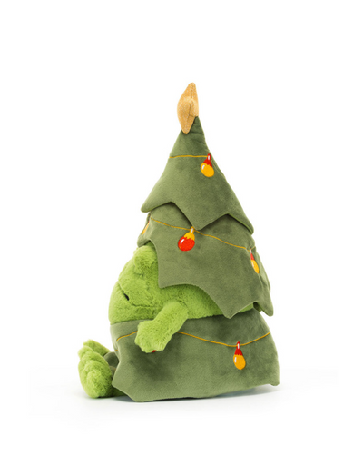 Jellycat Christmas Tree Ricky Rain Frog