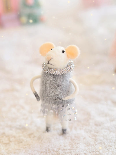 Millie Shimmer Mouse Ornament