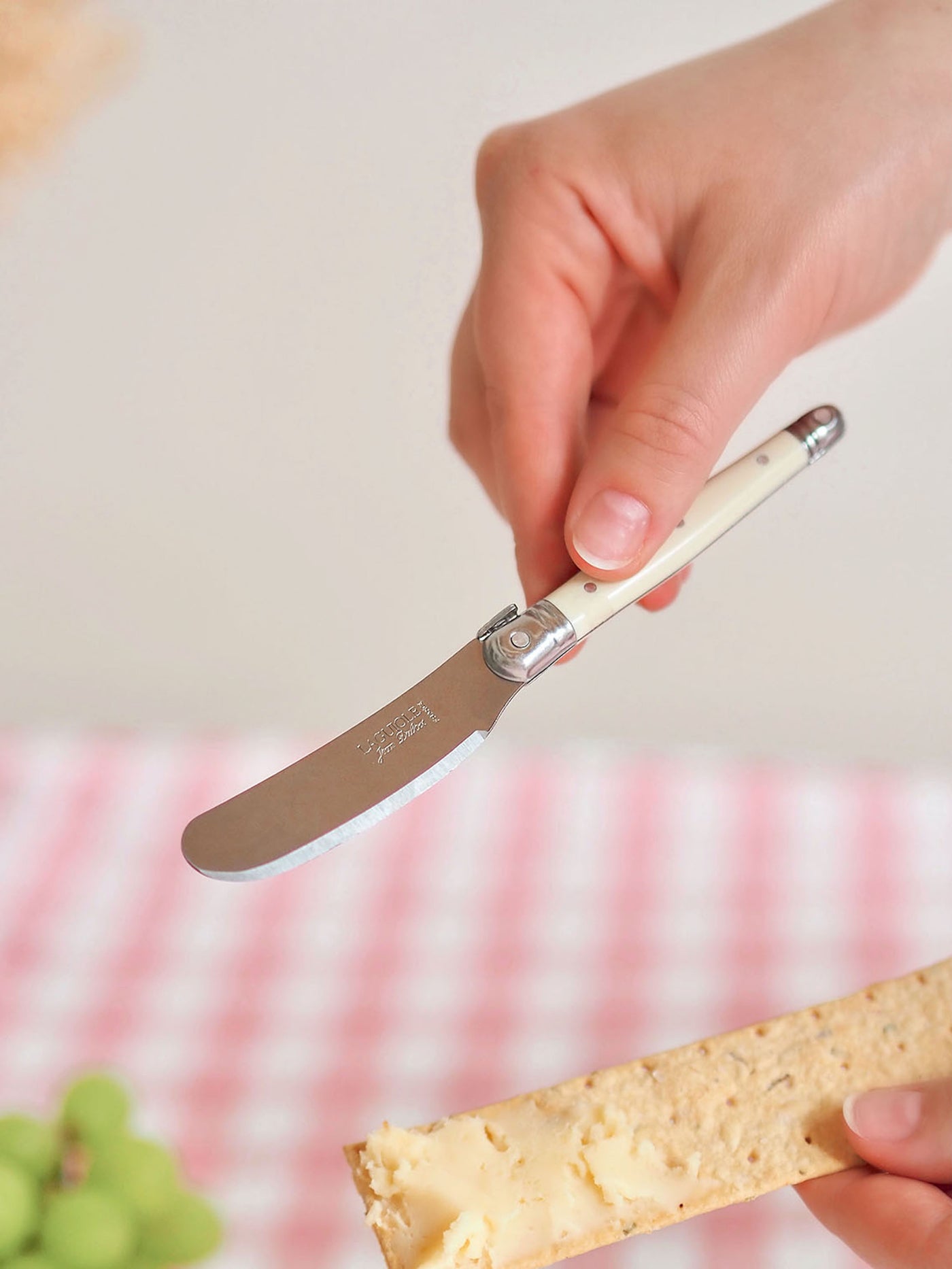 Laguiole Ivory Mini Spreader - The Cross Decor & Design