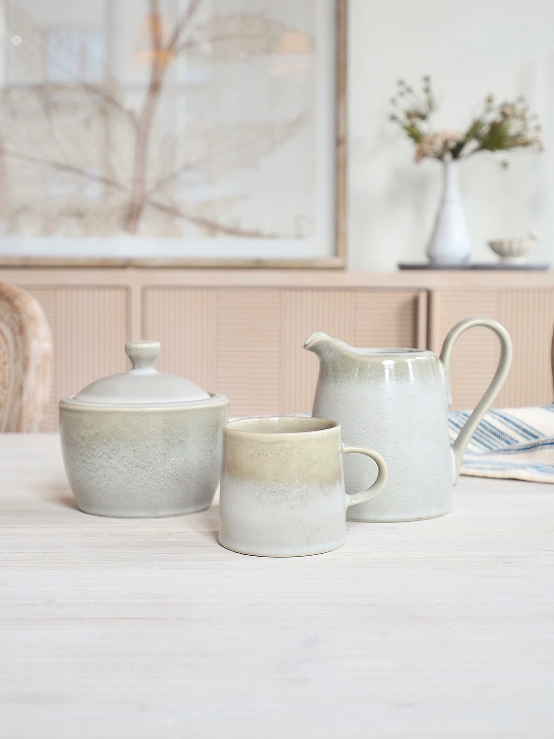 Kiran Sage Creamer - The Cross Decor & Design