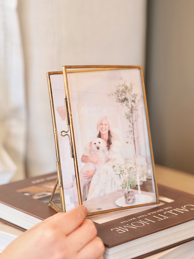Solène Gold Frame | Rectangle - The Cross Decor & Design