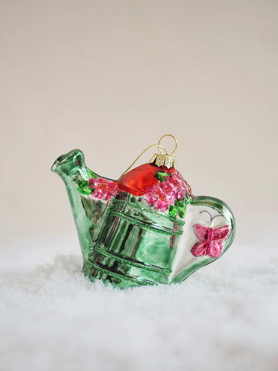 Floral Watering Can Ornament - The Cross Decor & Design