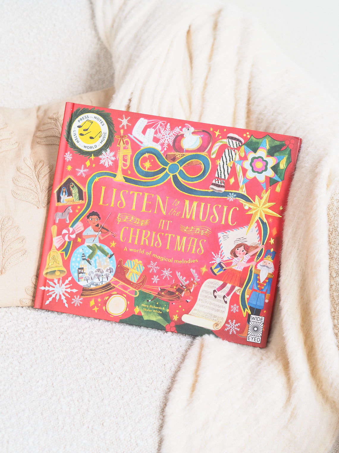 Listen to the Music at Christmas Book - The Cross Decor & Design