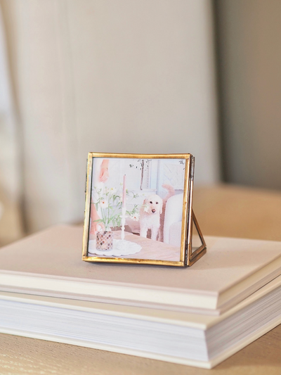 Solène Gold Frame | Square - The Cross Decor & Design