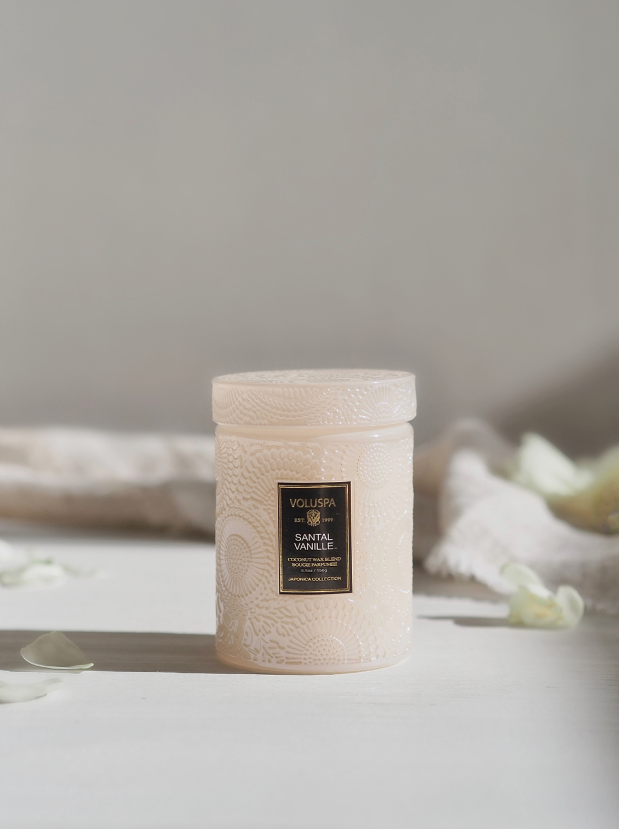 Santal Vanille Small Jar Candle - The Cross Decor & Design