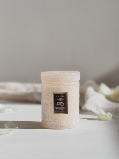 Santal Vanille Small Jar Candle - The Cross Decor & Design