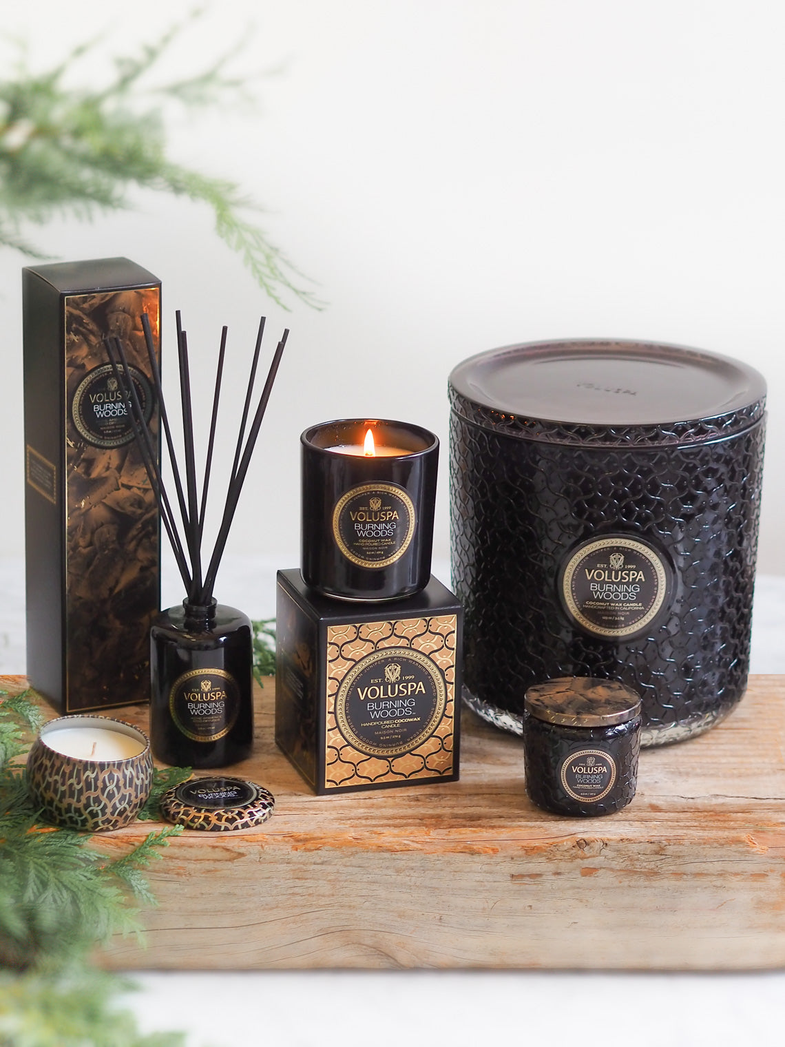 Burning Woods Mini Tin Candle